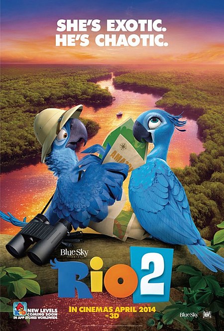 Rio 2 (2014) poster
